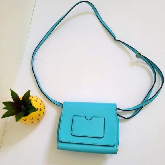 Merona blue Shoulder Handbag Clutch - Picture 6 of 13